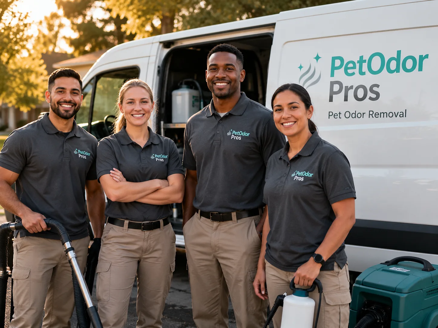 Pet Odor Removal team serving Accident, MD